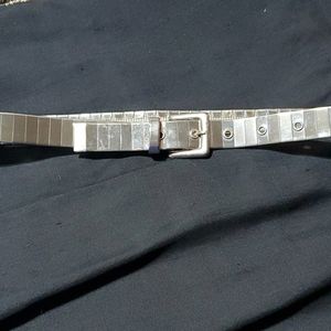 Vintage chrome belt